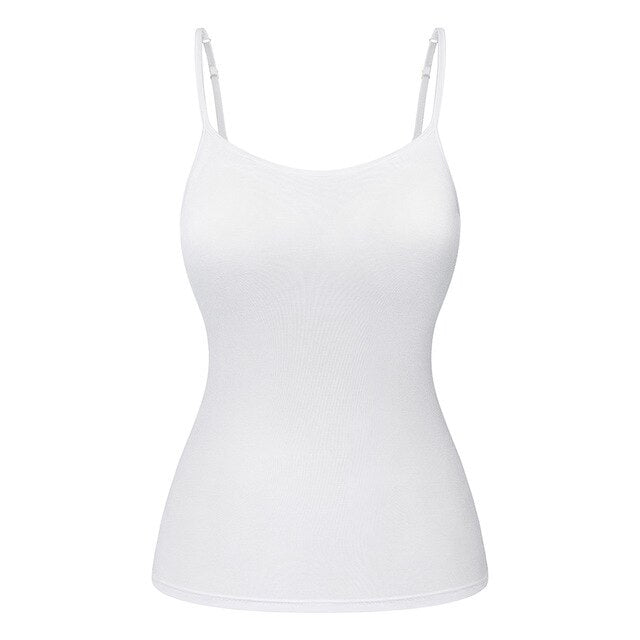 Everyday Sleek Cami Top with Shelf Bra Adjustable image