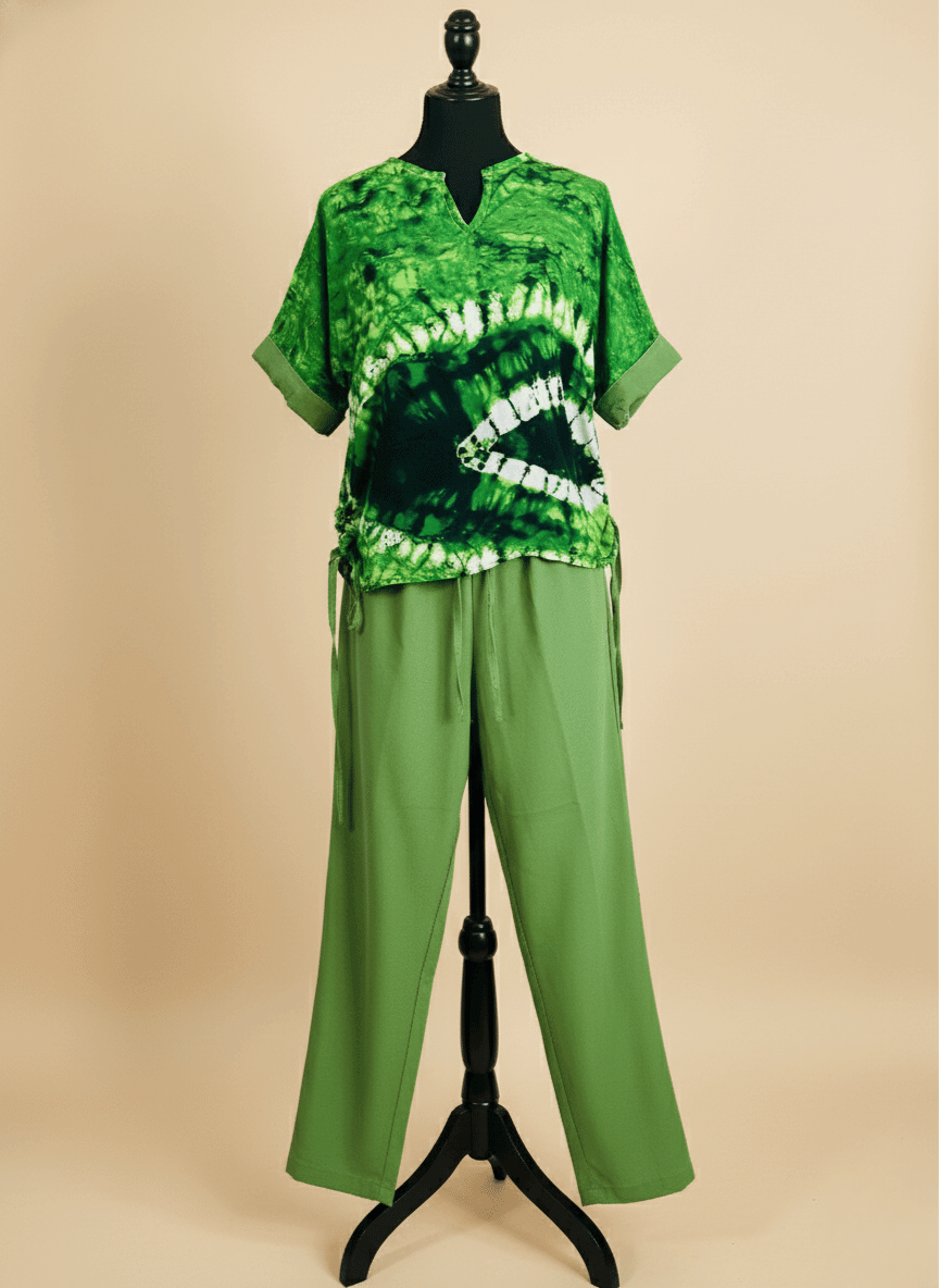 Green Battik(2-Piece) image 3