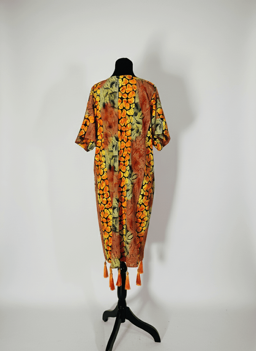 Tropical Glow Tassel Dress image 1