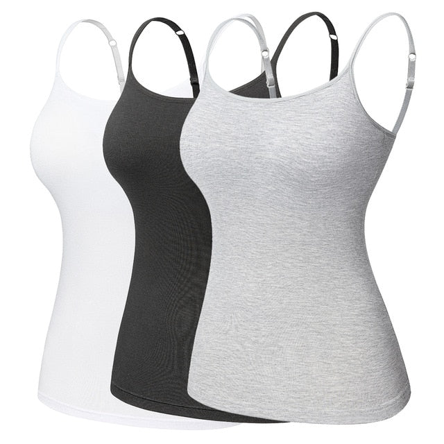 Everyday Sleek Cami Top with Shelf Bra Adjustable image 4