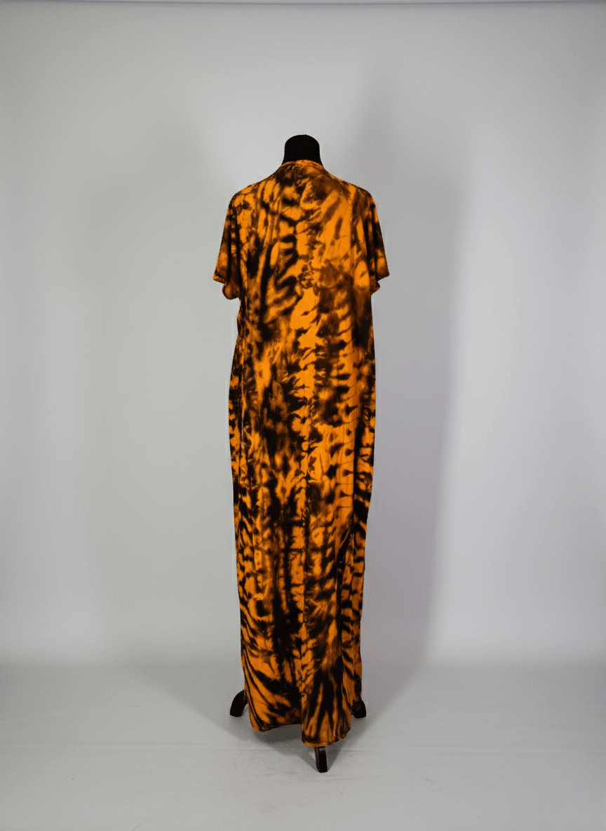 Amber Tie-Dye Kimono(2-Piece Set) image 1