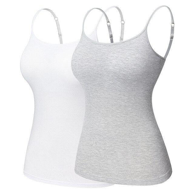 Everyday Sleek Cami Top with Shelf Bra Adjustable image