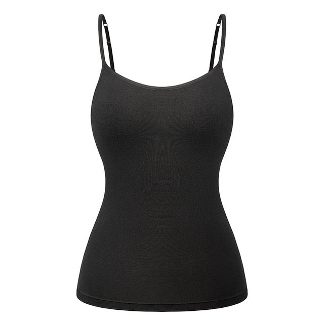 Everyday Sleek Cami Top with Shelf Bra Adjustable image 21