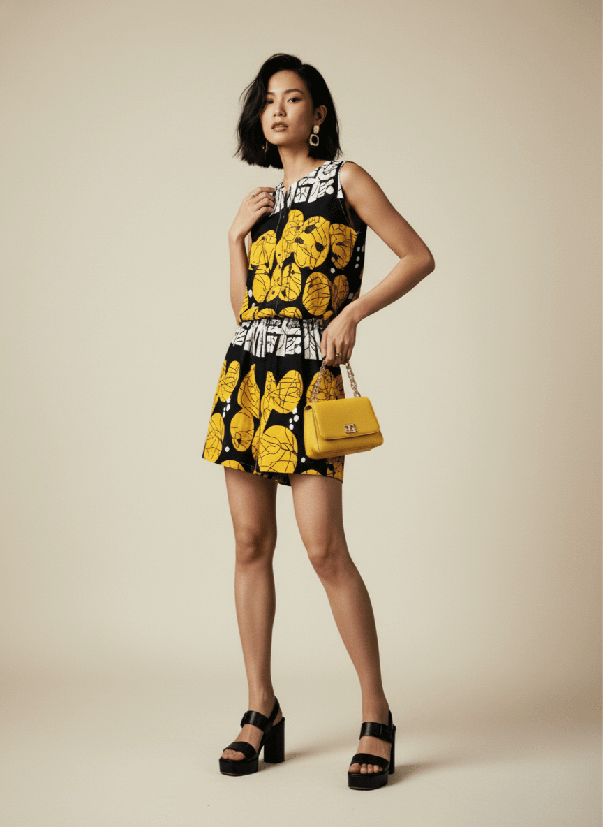 Golden Bloom(2-Piece Set) - S image