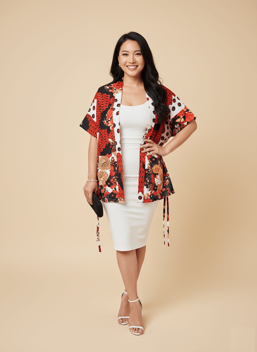 Crimson Bloom Jacket image 1