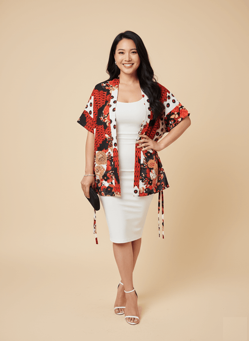 Crimson Bloom Jacket image 1